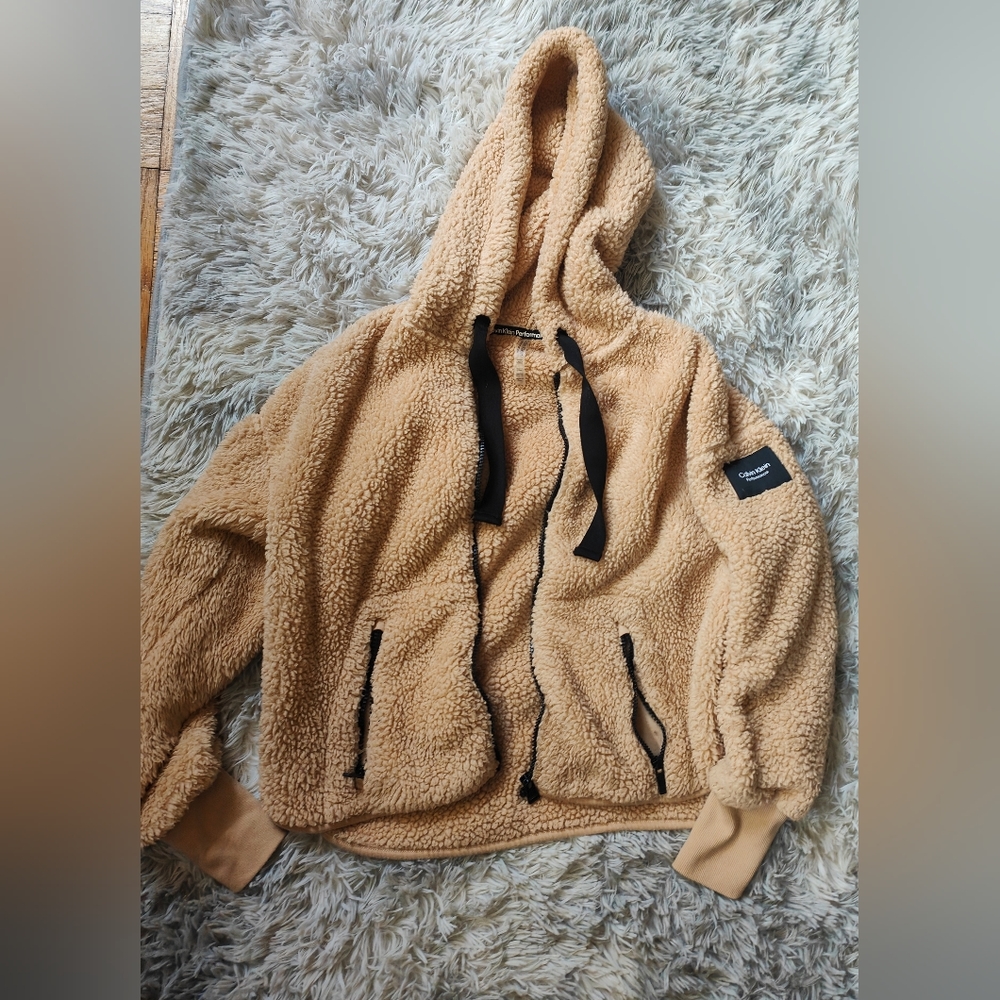 Calvin Klein Performance Fluffy Cozy Sweater Size S
